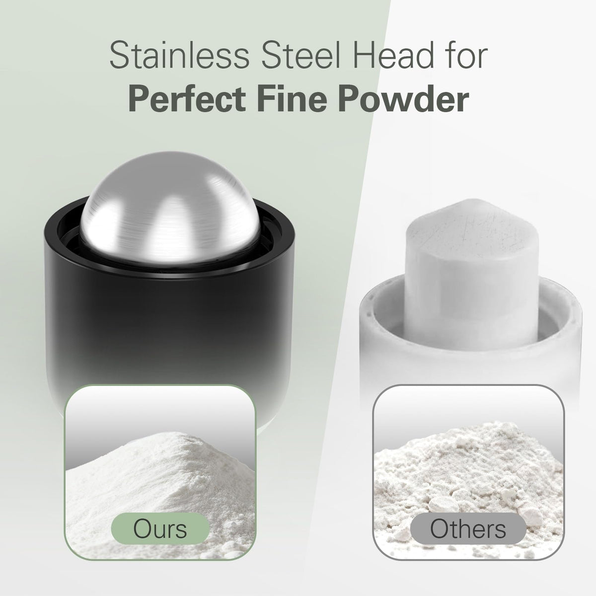 DEPAD stainless steel medicine powderer compact travel dimensions