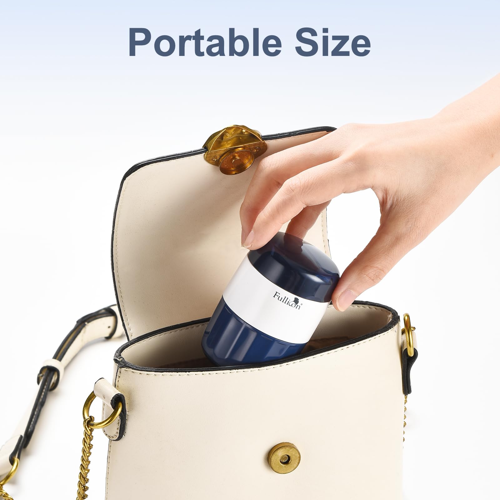 Fine powder pill grinder being used for elderly care and pet medication