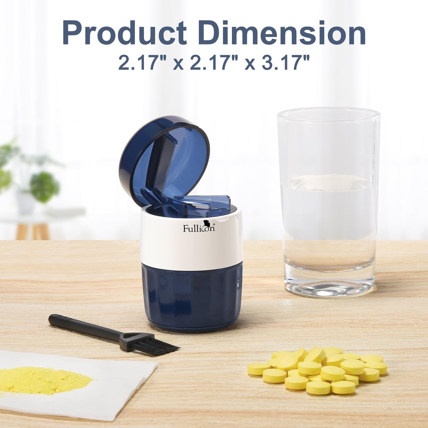 Fullicon travel friendly tablet divider with free cleaning brush included