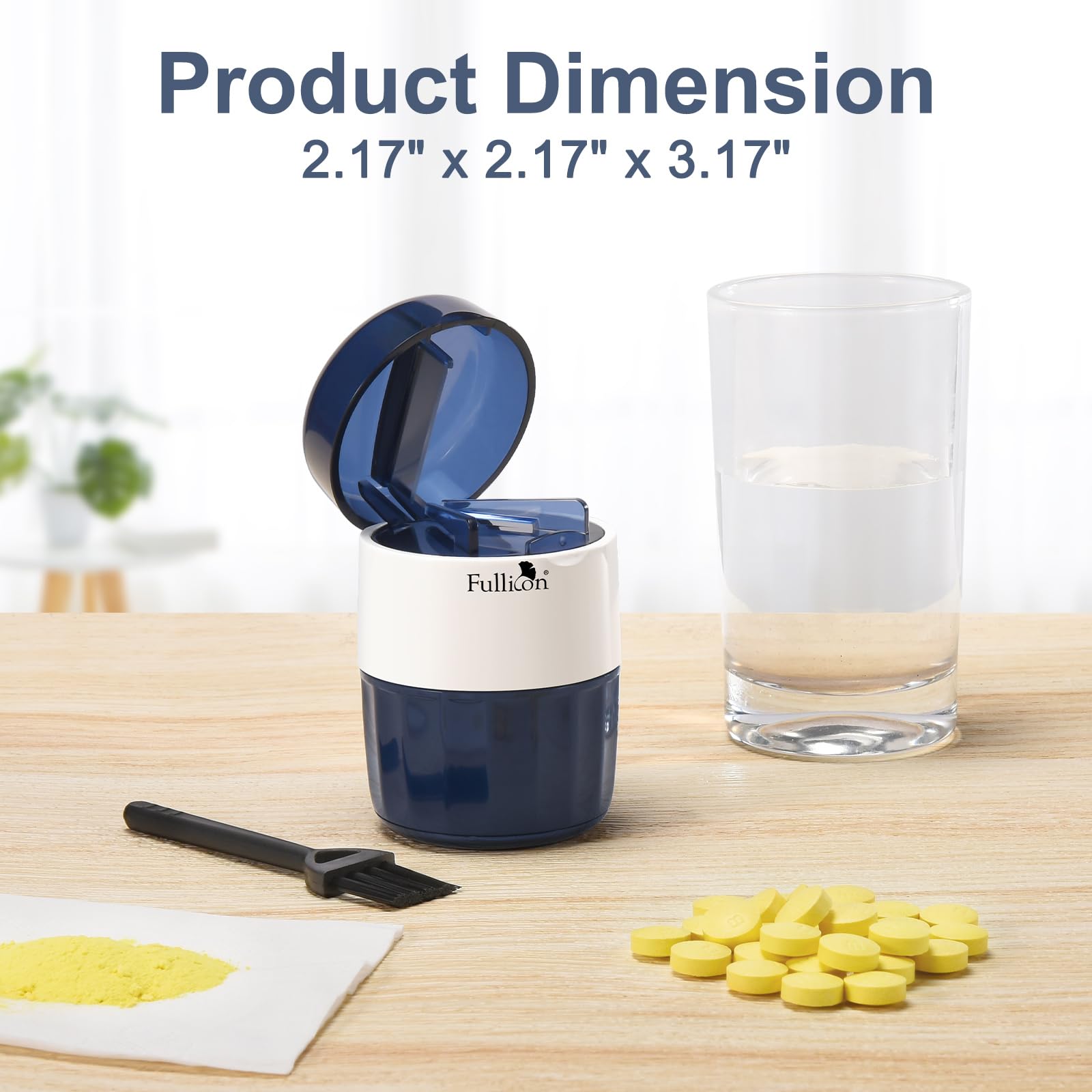 Fullicon travel friendly tablet divider with free cleaning brush included