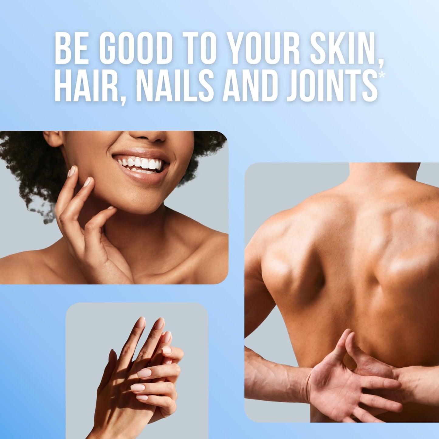 NAKED Collagen Peptides powder dissolving smoothly into a hot cup of morning coffee
