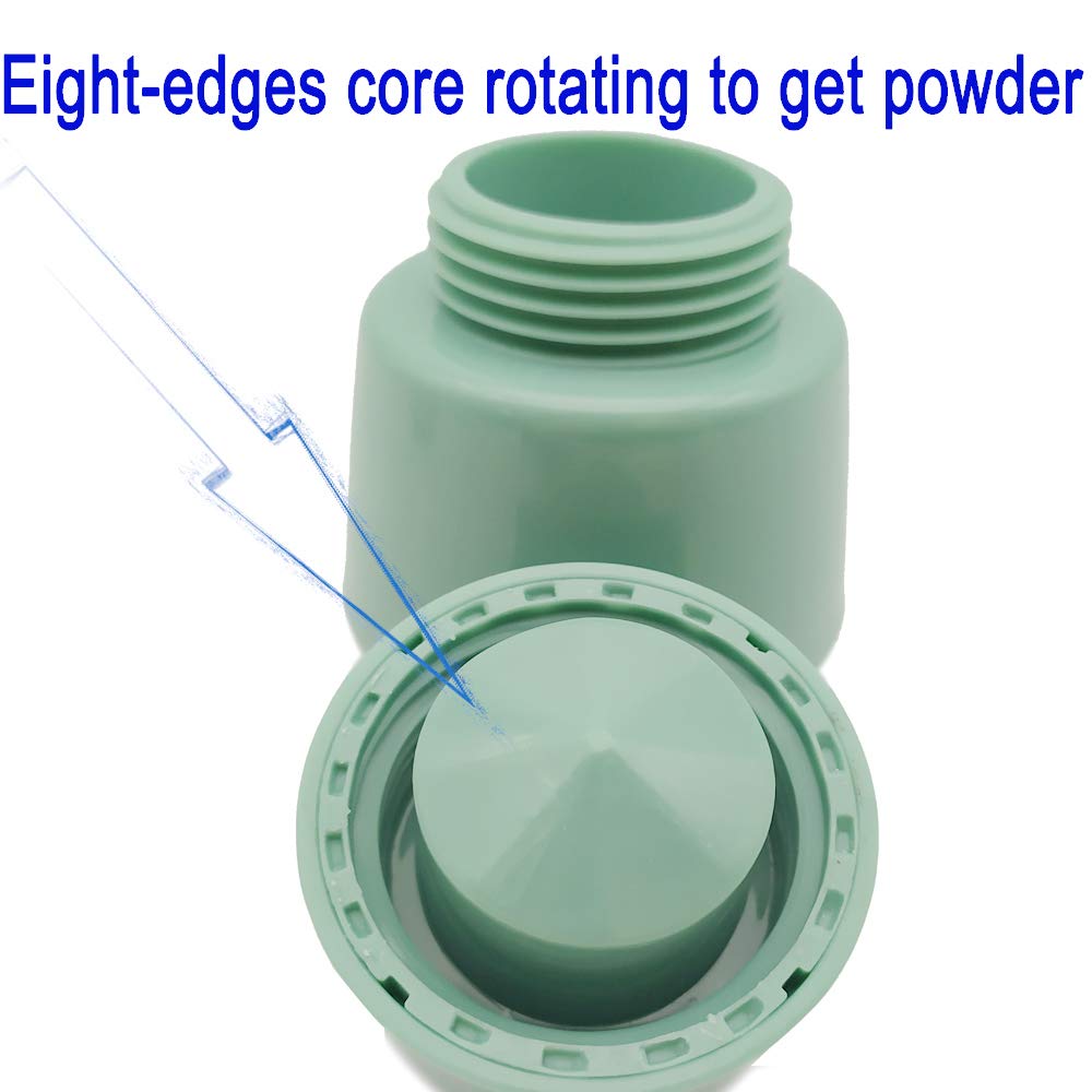 Ergonomic ear grip cap of the CoaGu tablet pulverizer close up