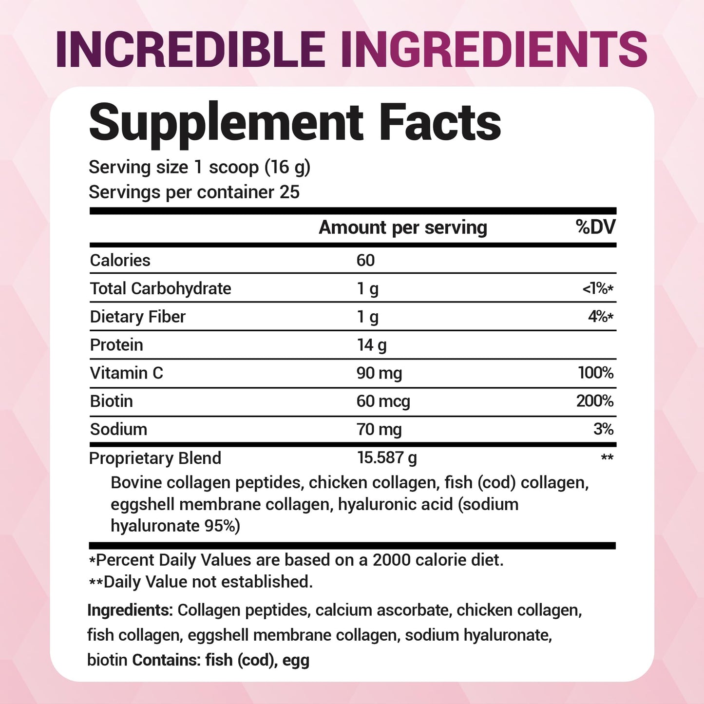 Authentic USA imported Dr. Berg unflavored collagen supplement container