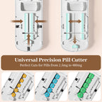 MKTWVG 3-in-1 medical tool demonstrating how to use the removable grinding component for powdering tablets