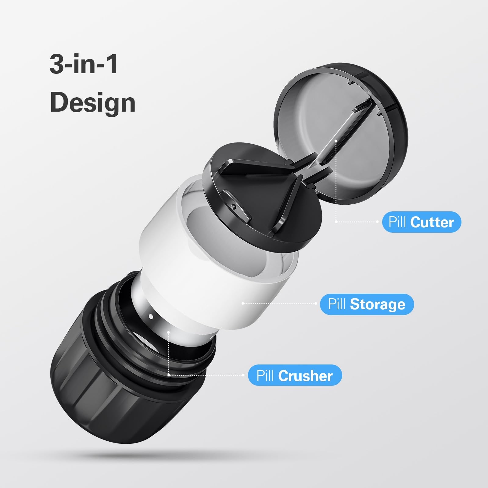 DEPAD tablet cutter and grinder accessory kit including the specialized cleaning brush