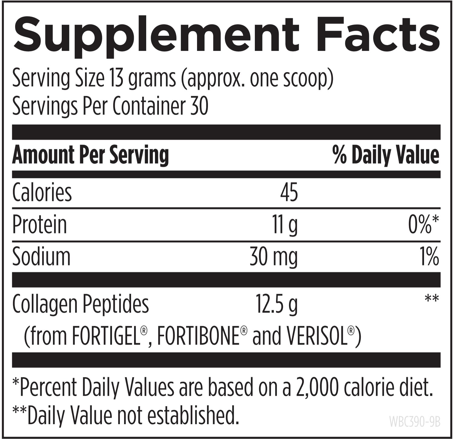 Premium USA imported Designs for Health collagen powder container with professional formula seal