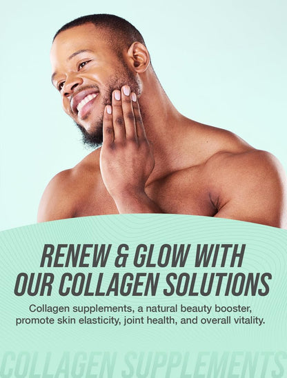 Premium clean collagen powder from BulkSupplements showing the secure resealable bulk packaging.