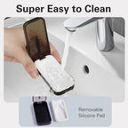 BUG HULL Medicine Cutter demonstrating accurate alignment for small and large tablets.