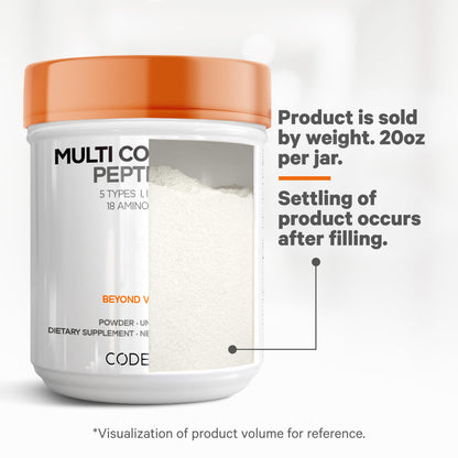 Gluten free soy free non GMO hydrolyzed collagen peptides packaging