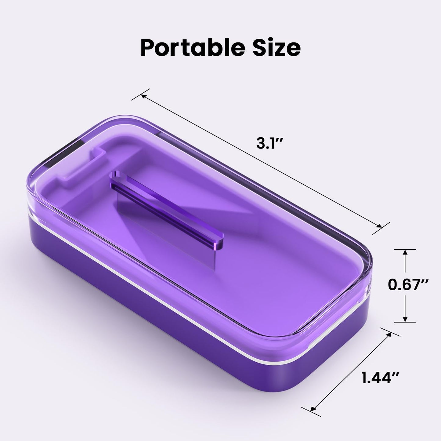 SevenYing purple pill splitter being operated on a flat surface for safe dose management.