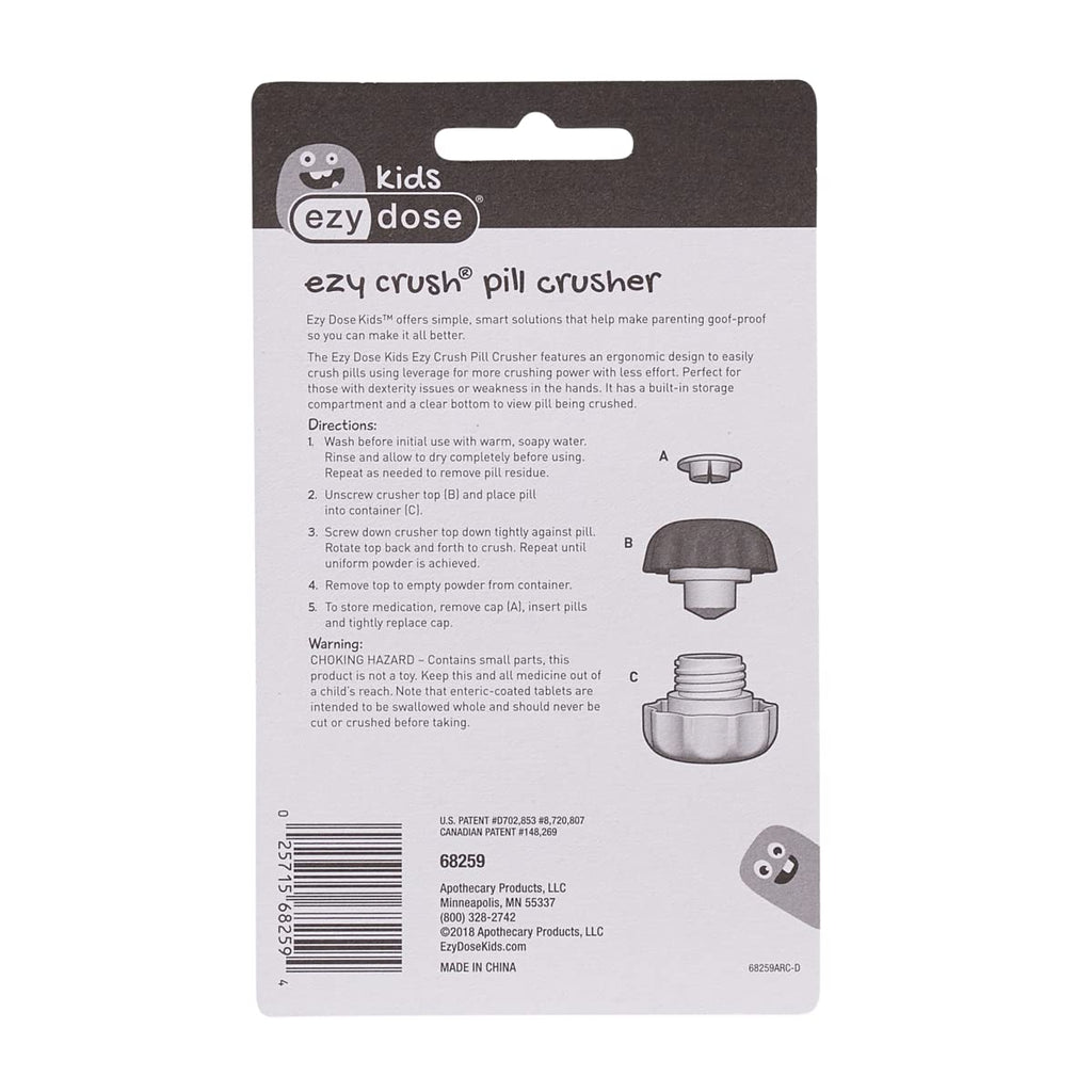 Ezy Dose BPA-free medical tool showing the clear bottom base for easy viewing.