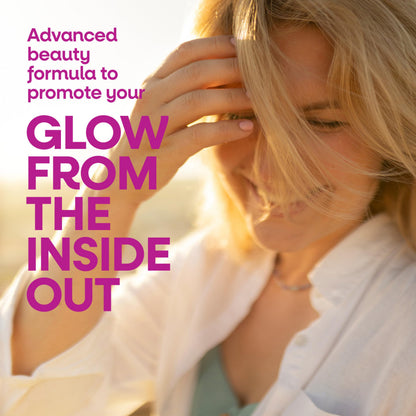 Nature's Way Alive biotin and collagen beauty gummies supplement label showing nutritional facts