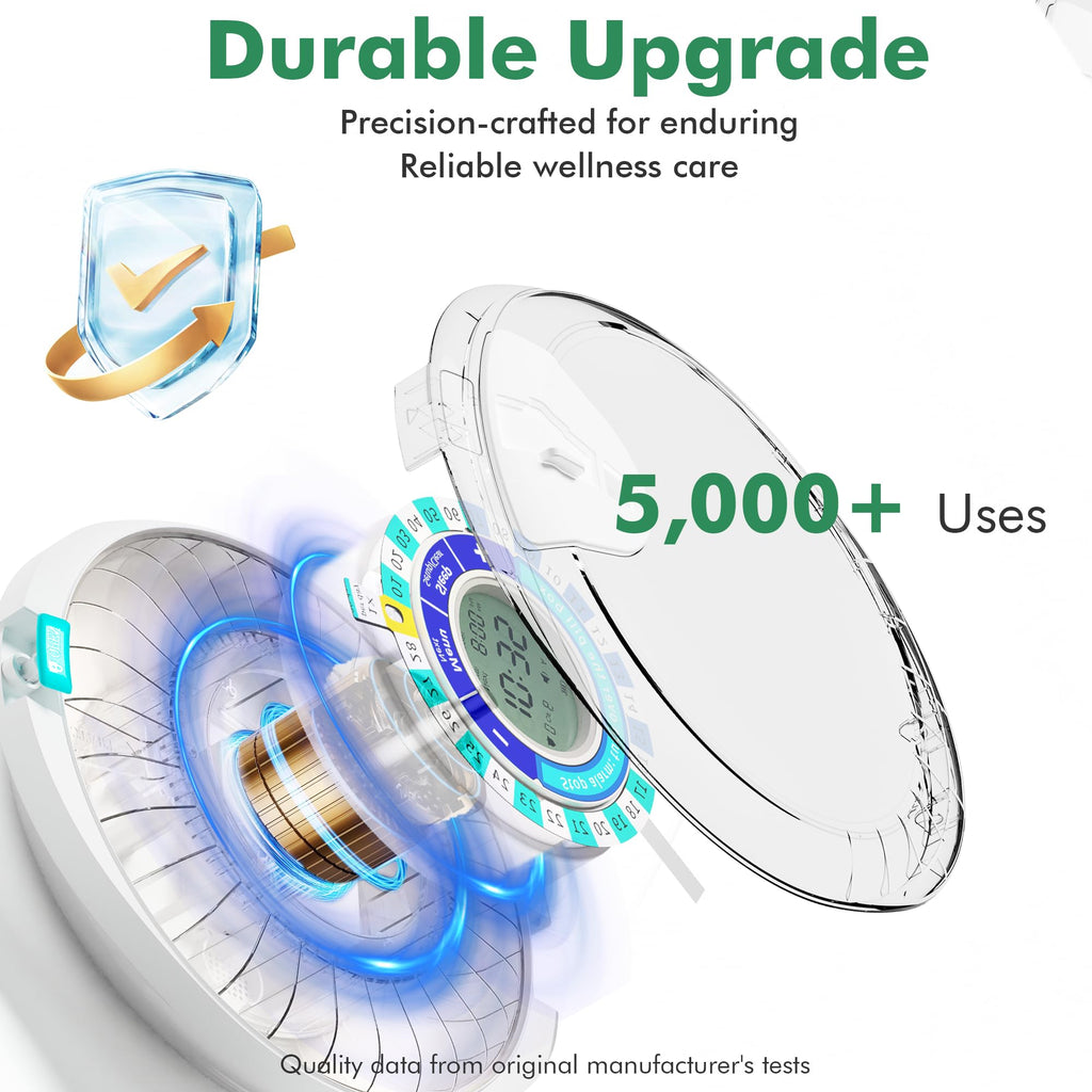 Windtrace electronic tablet organizer internal tray showing mix-proof technology under two millimeters