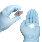 Thick medical plastic tablet crushing packets for healthcare caregivers