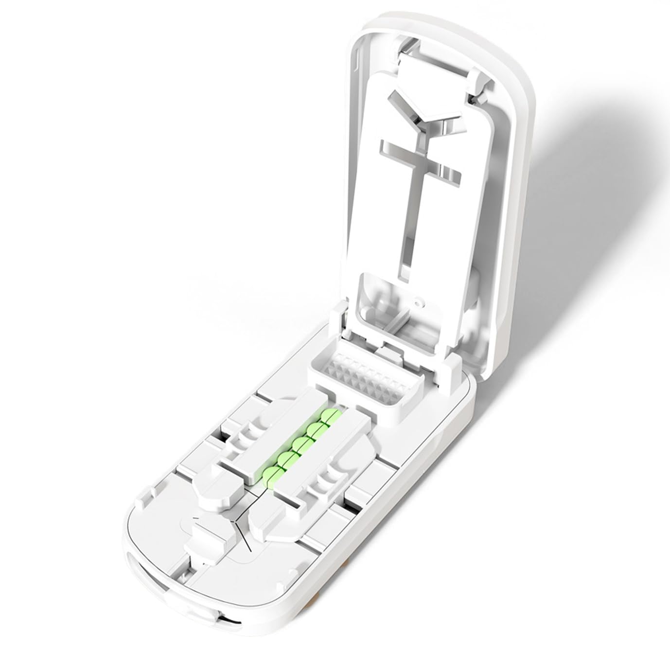 YULIKIKER premium tablet crusher compartment grinding medication into fine powder