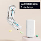 YULIKIKER electronic style white medicine cutter with automatic self retracting guard