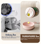 MURRI&MURRDI travel medicine container showing four separate internal compartments