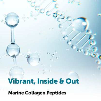 Micro Ingredients beauty collagen protein powder next to a morning cup of coffee.
