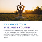 Authentic Dr. Emil Nutrition multi collagen pills for joint mobility and anti-aging care.