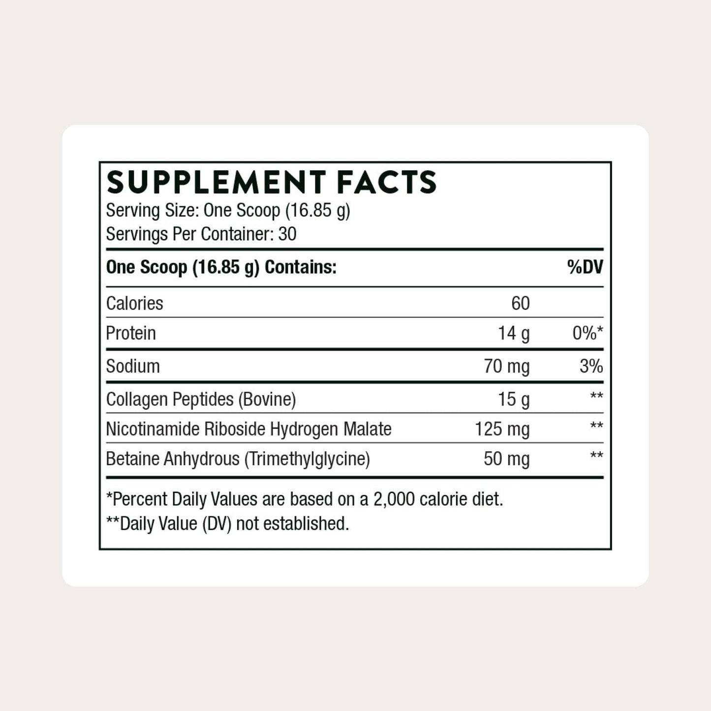 Thorne Collagen Fit container showing ingredients and NSF Certified for Sport seal