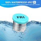 EIVENNKO portable daily pill holder with internal silica gel seals for moisture protection