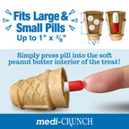 Canine health supplies peanut butter filled dog treats for pills