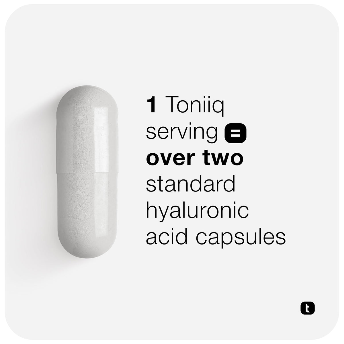 Toniiq Hyaluronic Acid packaging and box overview