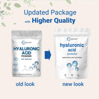 Micro Ingredients sodium hyaluronate powder scoop and texture