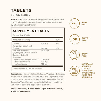 Authentic Dista-USA Solgar Collagen supplement bottle