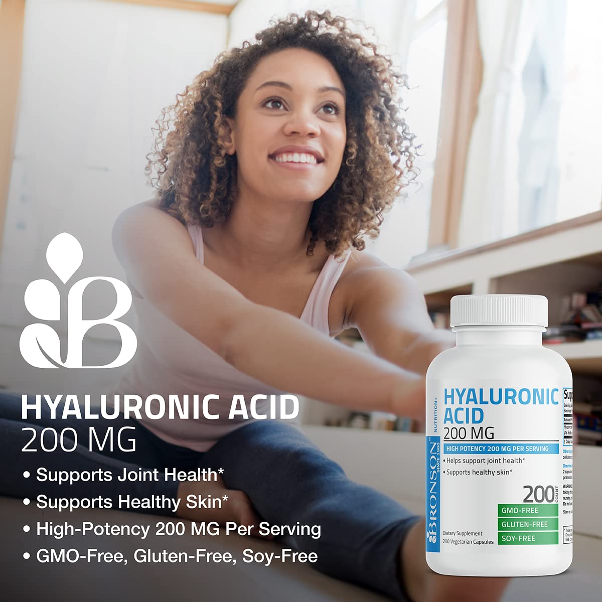 Bronson Hyaluronic Acid High Potency Capsule Closeup
