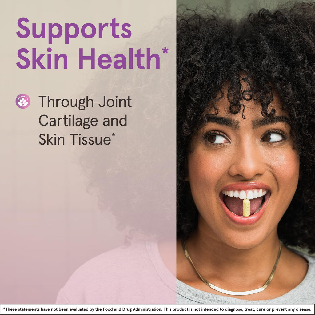 Jarrow Formulas vegan joint and skin support capsule bottle