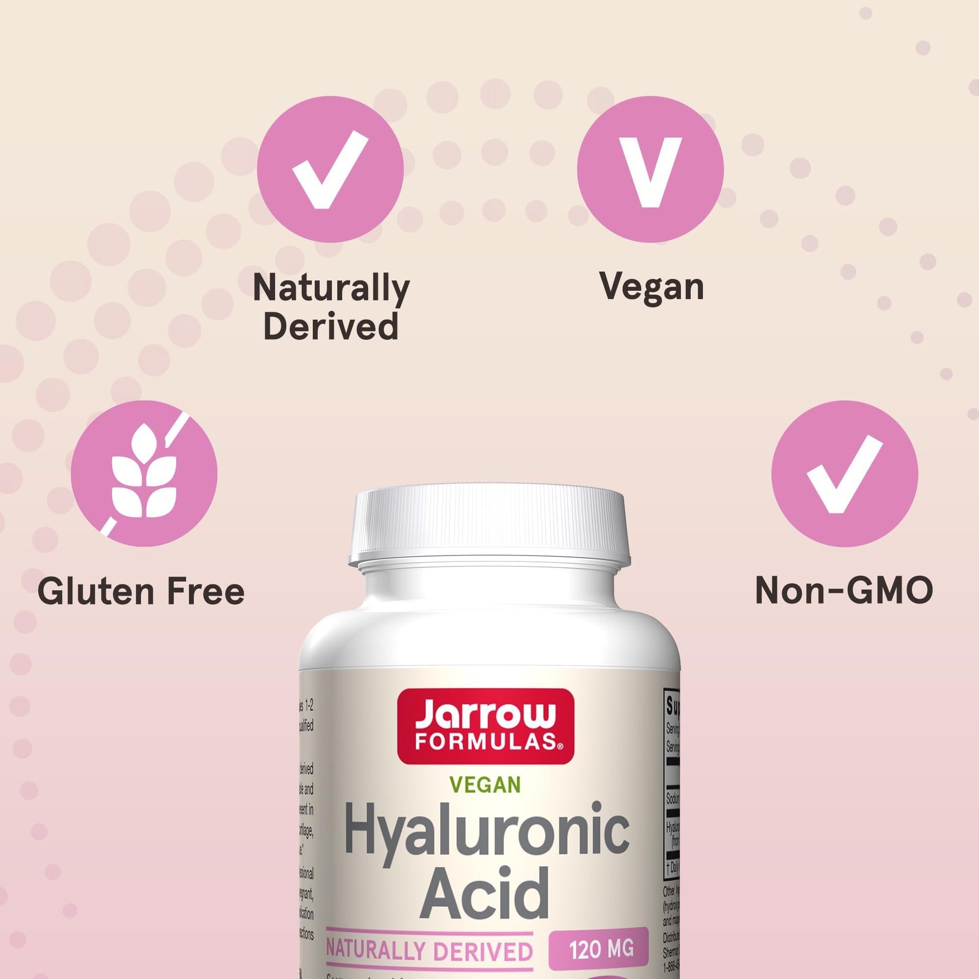 Jarrow Formulas Hyaluronic Acid Gluten Free Certification