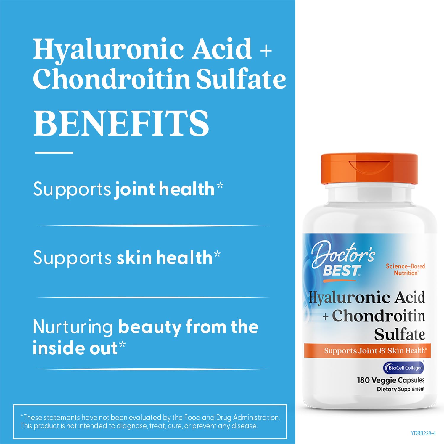 Doctor's Best Joint Support Formula Supplement Facts Label