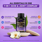 Nutraharmony Hyaluronic Acid capsules packaging lifestyle display