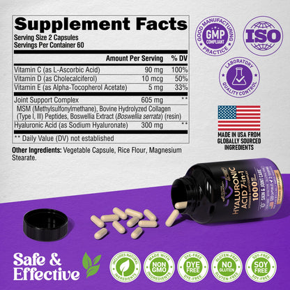 Nutraharmony Collagen and Boswellia Complex Supplement