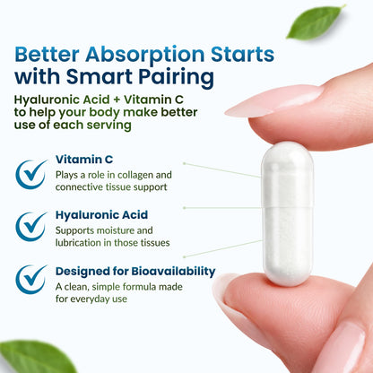 ForestLeaf Hyaluronic Acid 100mg USA Imported Bottle