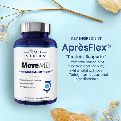 1MD Nutrition MoveMD joint supplement ingredients label