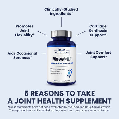 1MD Nutrition MoveMD collagen and hyaluronic acid supplement