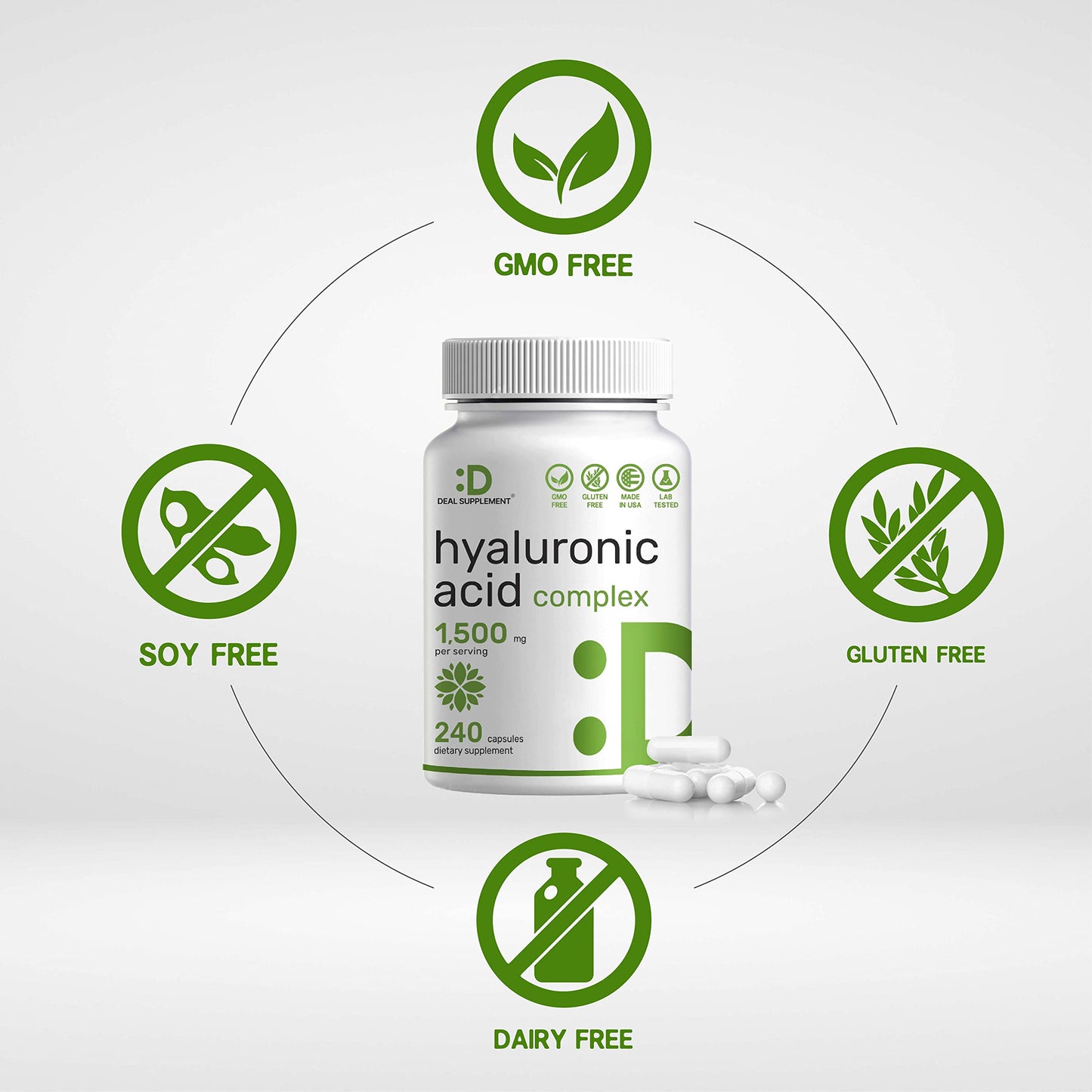 Deal Supplement Hyaluronic Acid Complex Ingredients Details