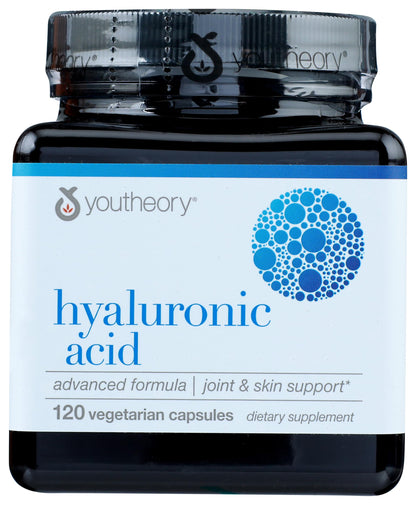 Youtheory Hyaluronic Acid Joint and Skin Support Bottle
