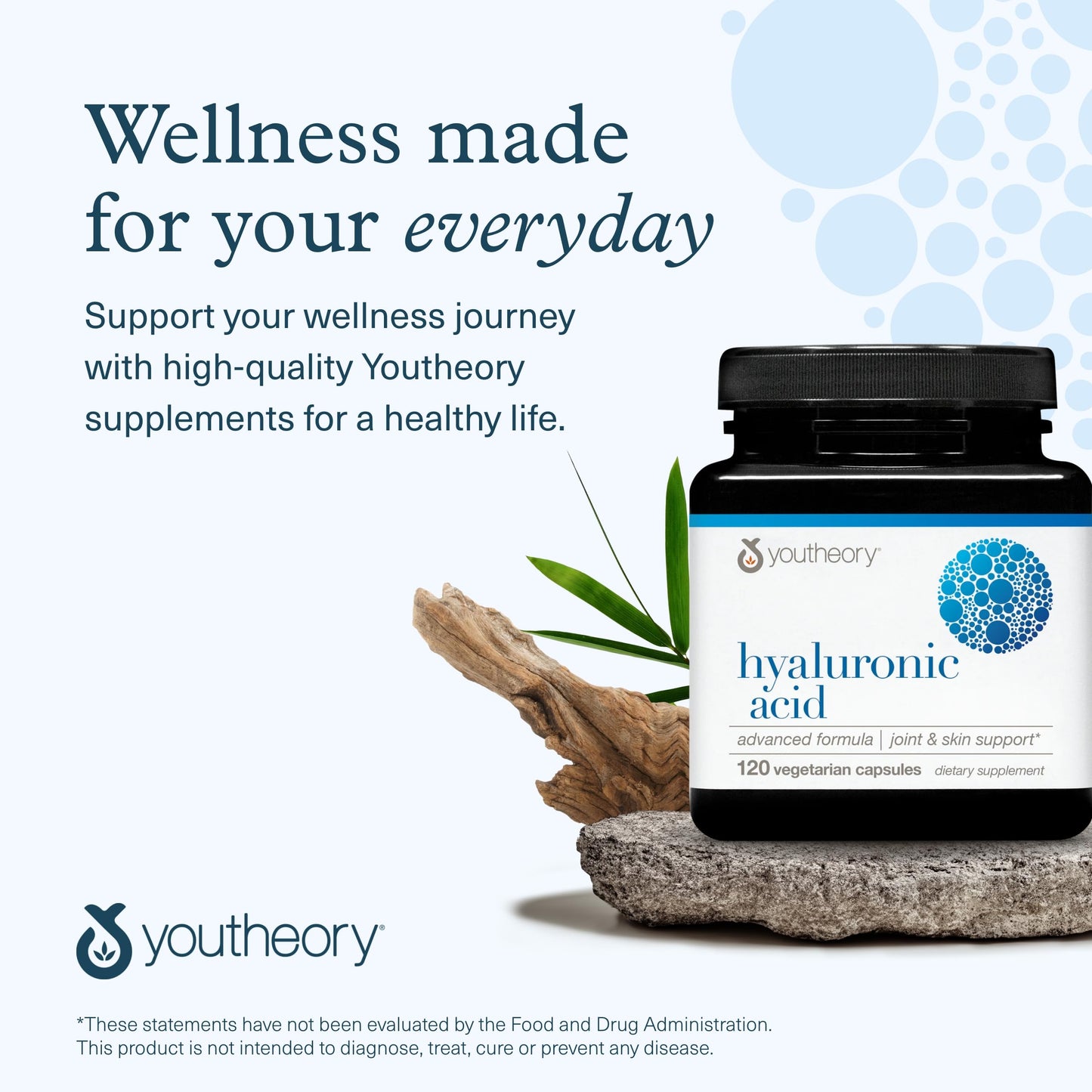 Youtheory Hyaluronic Acid Authentic USA Import Seal