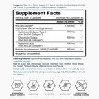 Nature's Lab skincare and joint health dietary supplement capsule display