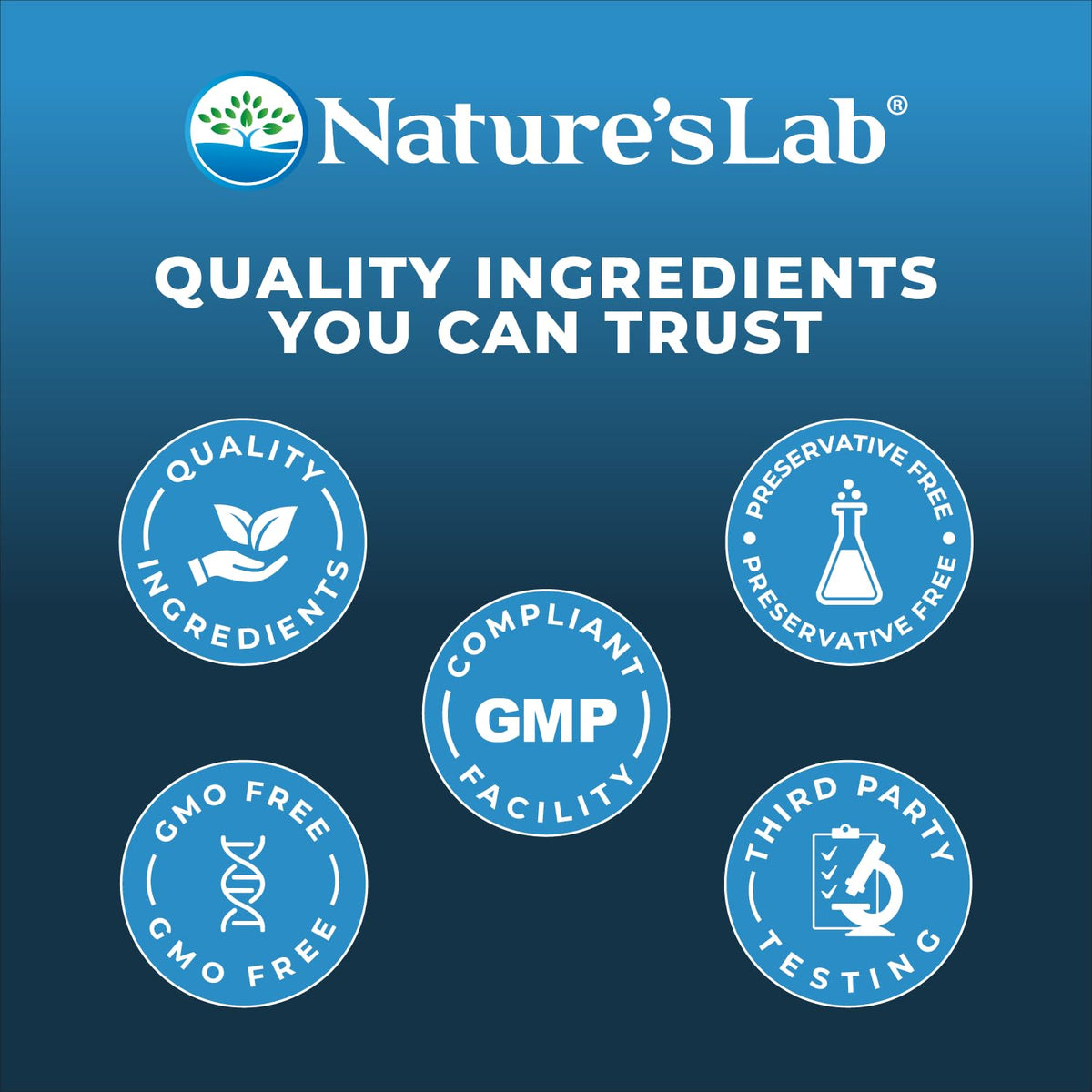 Nature's Lab authentic USA imported health product packaging