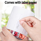 Betife seven compartment xl supplement bottle packed for travel use