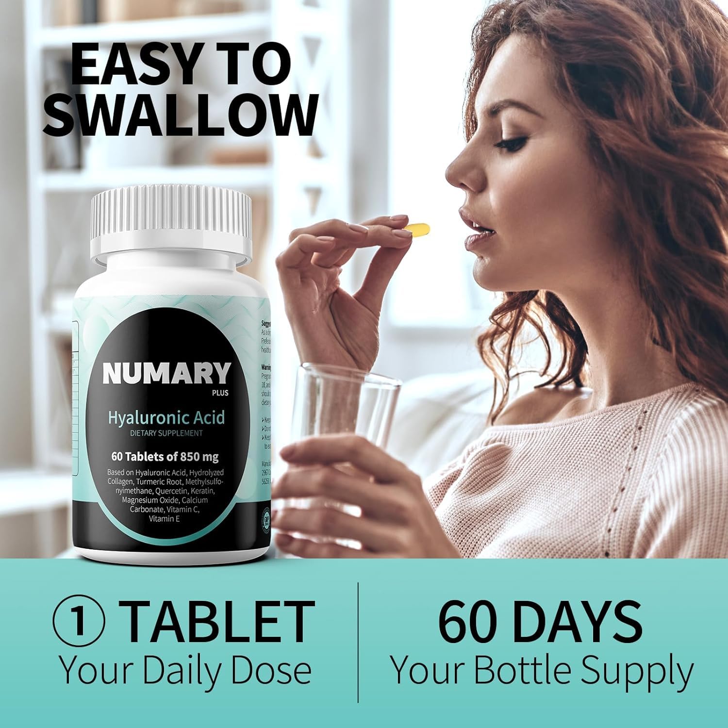 Silkmyst Hyaluronic Acid Daily Wellness Tablets