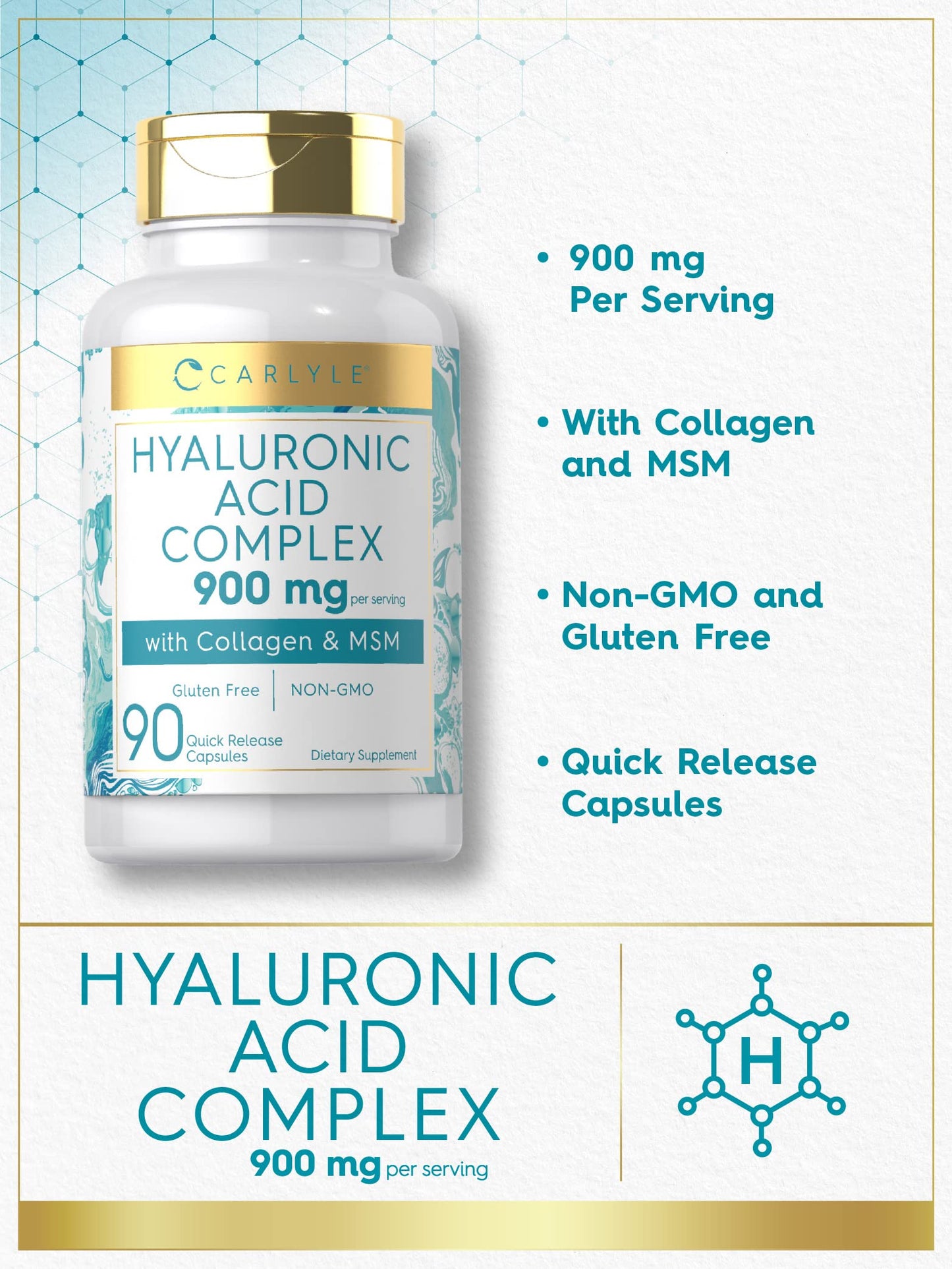 Carlyle Hyaluronic Acid Complex Capsule Size