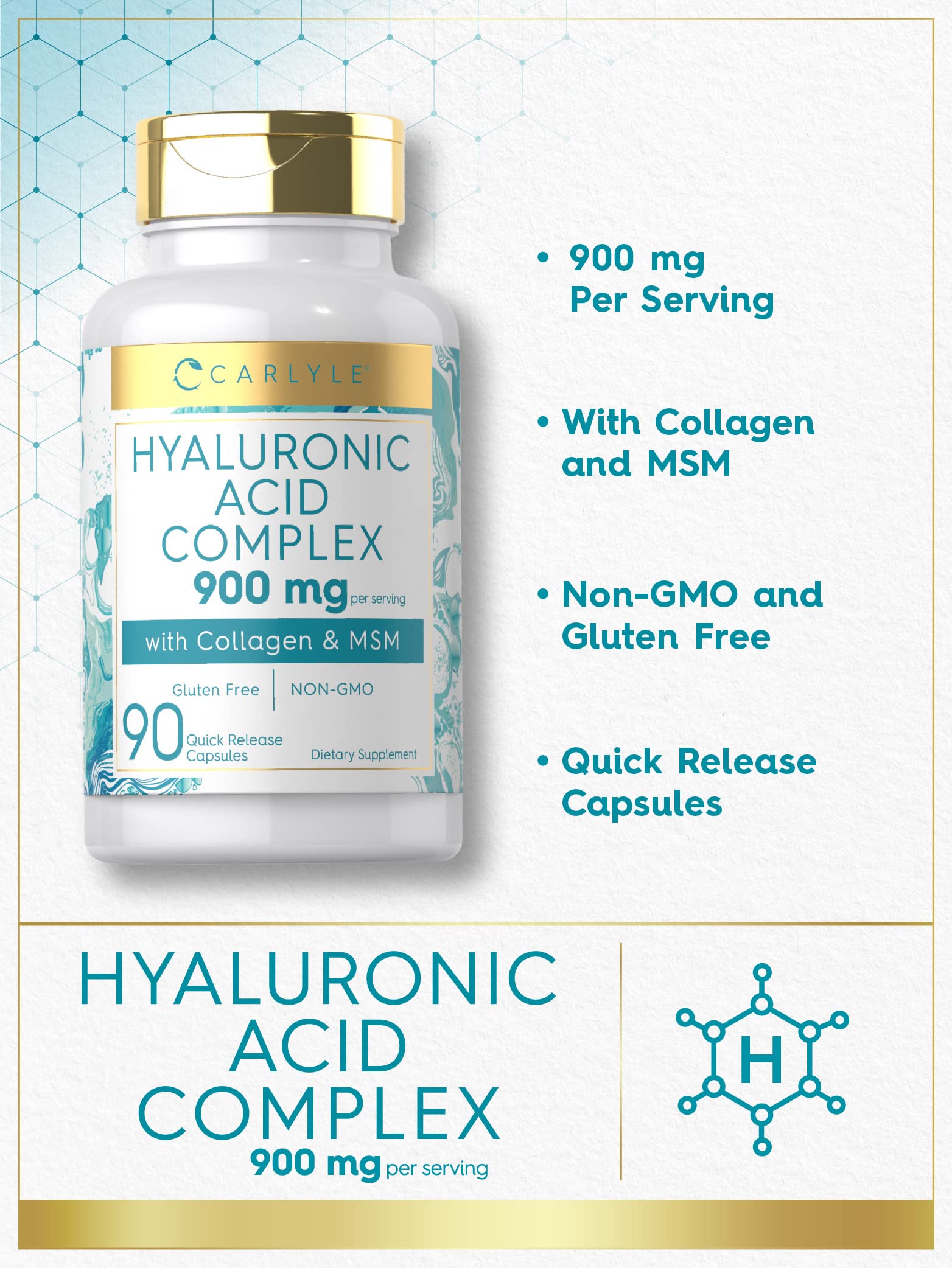 Carlyle Hyaluronic Acid Complex Capsule Size