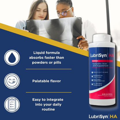 Lubrisyn Liquid Hyaluronic Acid supplement 11.5 fluid ounce size