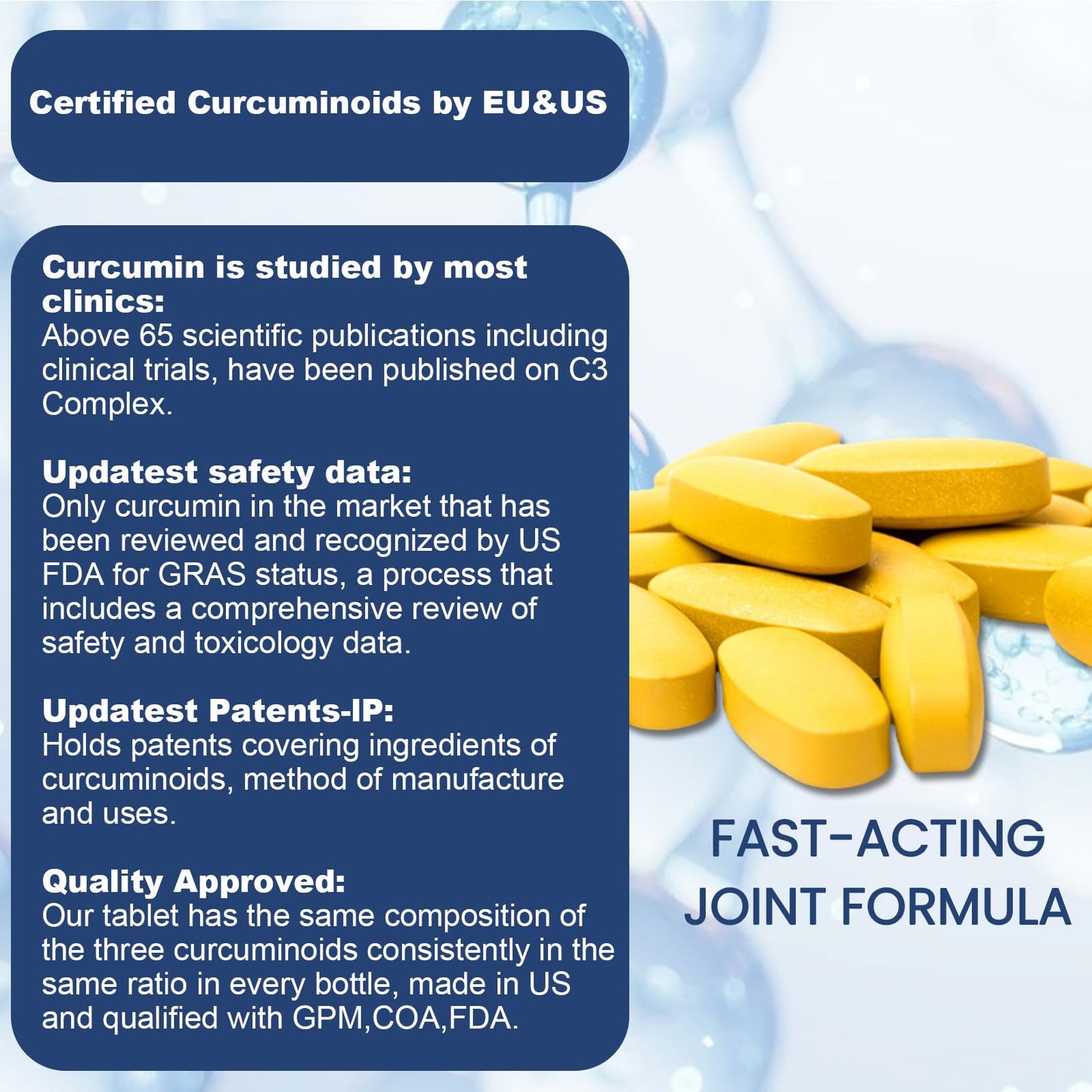 Keszciy Hyaluronic Acid Joint Support imported USA seal
