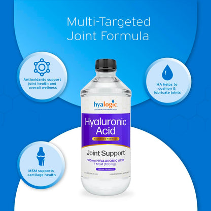 Authentic Hyalogic Advanced Liquid Formula USA Import